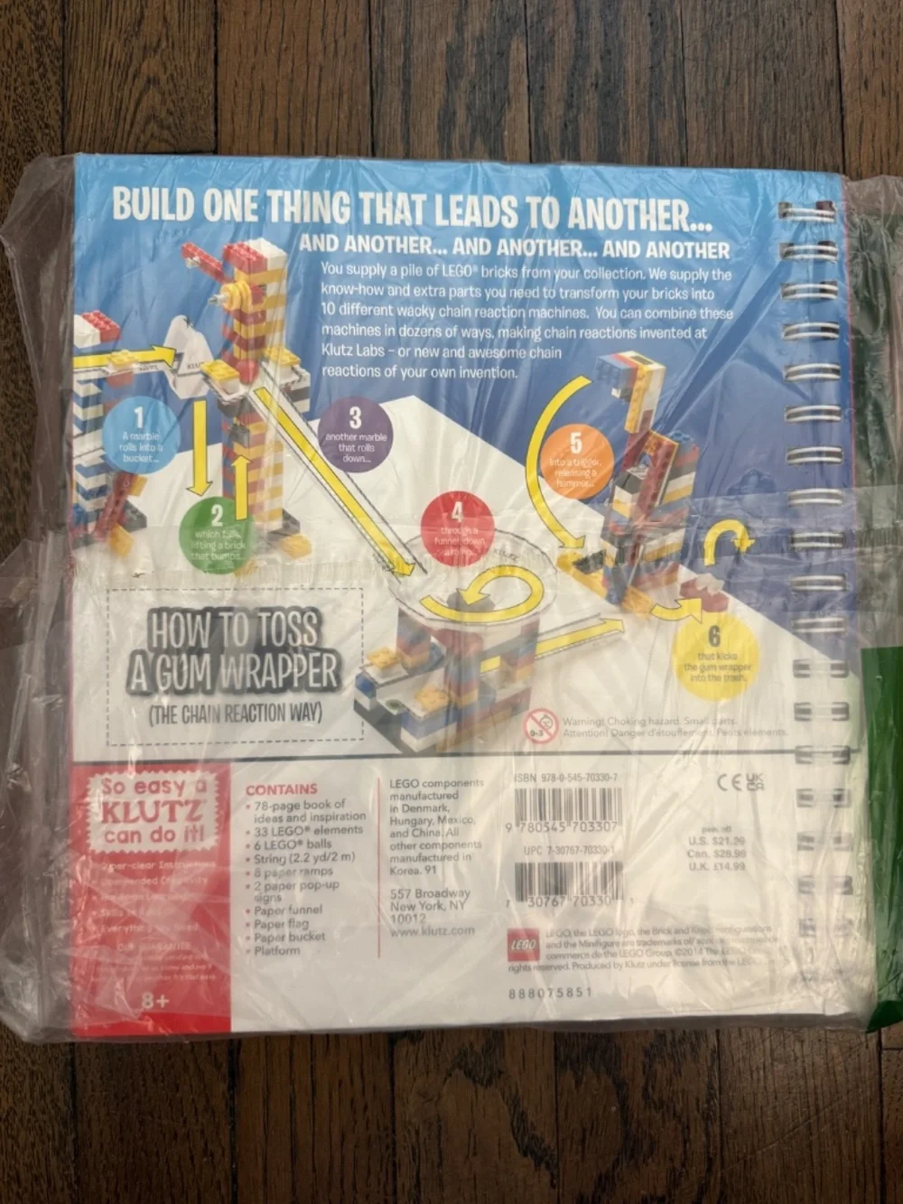 Lego Book with Legos